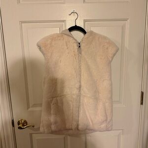 Patagonia Cream Fleece Vest